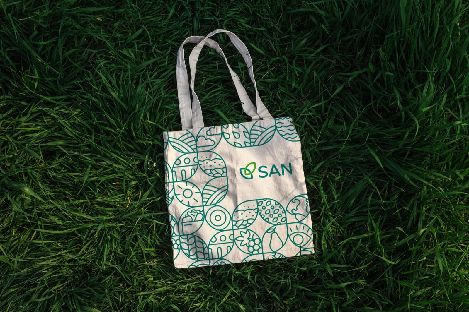 Materiales y empaque de la marca SAN, branding por Kerigma