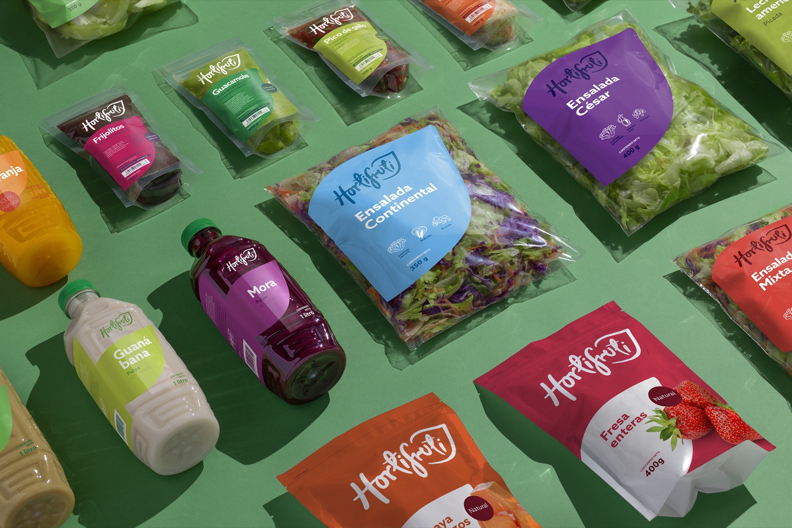 Proyecto Hortifruti, branding por Kerigma